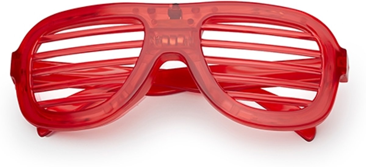 LED shutter bril basic | rood